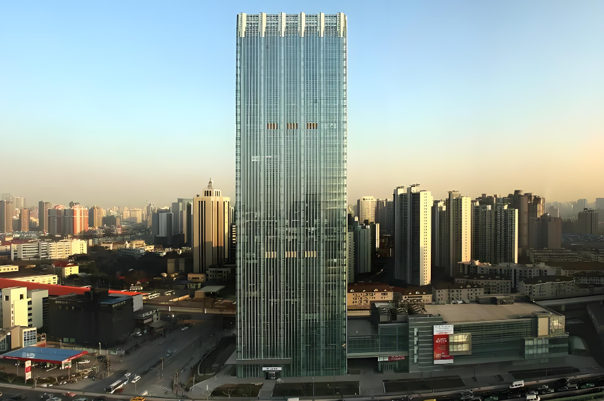 普陀長(zhǎng)城大廈辦公室出租，109㎡，精裝修