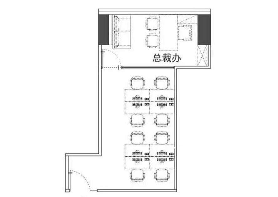 仲益大廈寫字樓出租，面積87平米，租金4.5 元/平/天